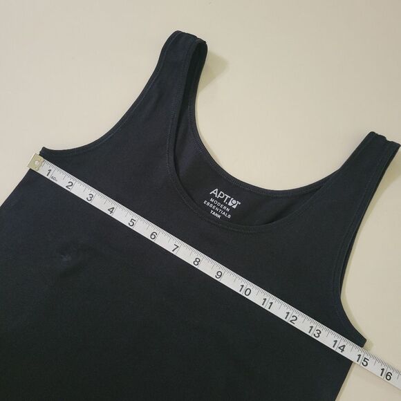 Apt. 9® Modern Essentials Black Tank - Picture 4 of 9